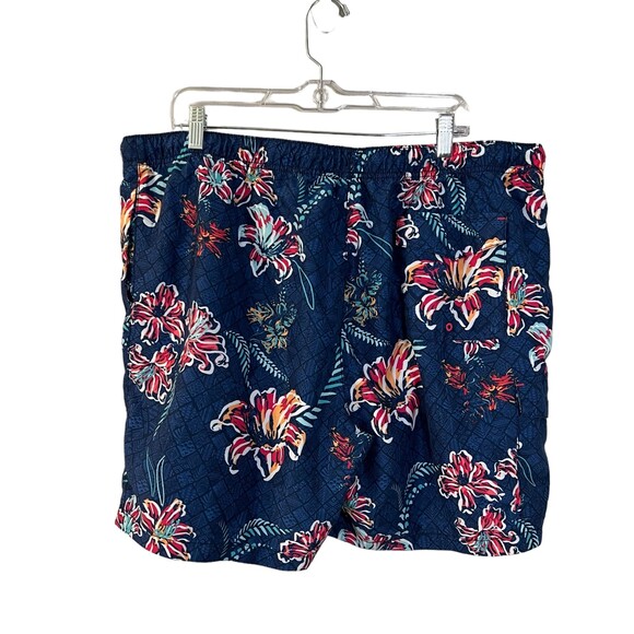 Tommy Bahama Blue Hawaiian Tropical Board Shorts Swim Suit Size XXL - Picture 5 of 6